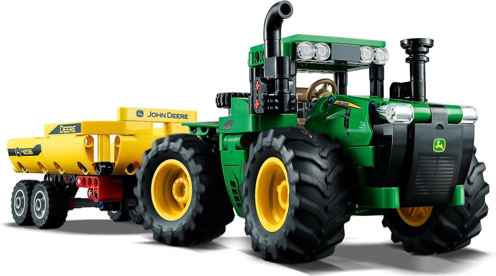 LEGO Technic John Deere 9620R 4WD traktor se sklápěcím přívěsem Klasická farmářská hračka pro děti Kluky a dívky 8letá sběratelská stavebnice modelu 42136 Stavebnice Besuche den LEGO-Store