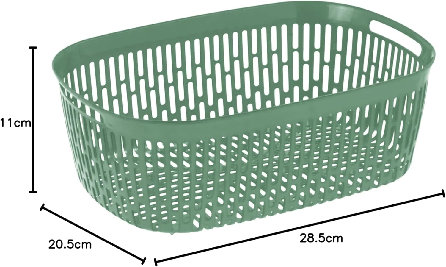 Fierăstrău pentru păstrarea aromei fructelor, plastic, verde, 4 LT - dreptunghiular Cutii depozitare alimente Naty Shop