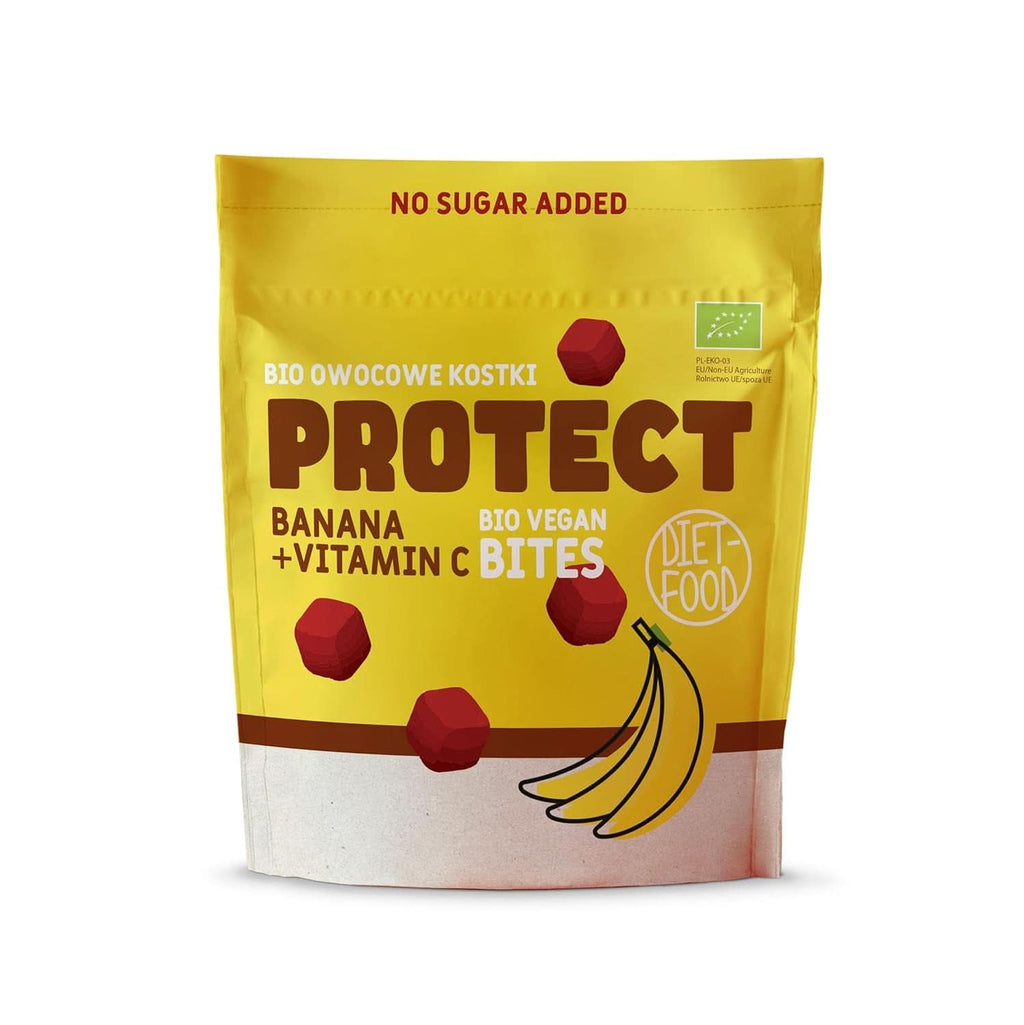 Cuburi de fructe organice, 100% fructe, 120 grame Produse deshidratate Naty Shop Protect