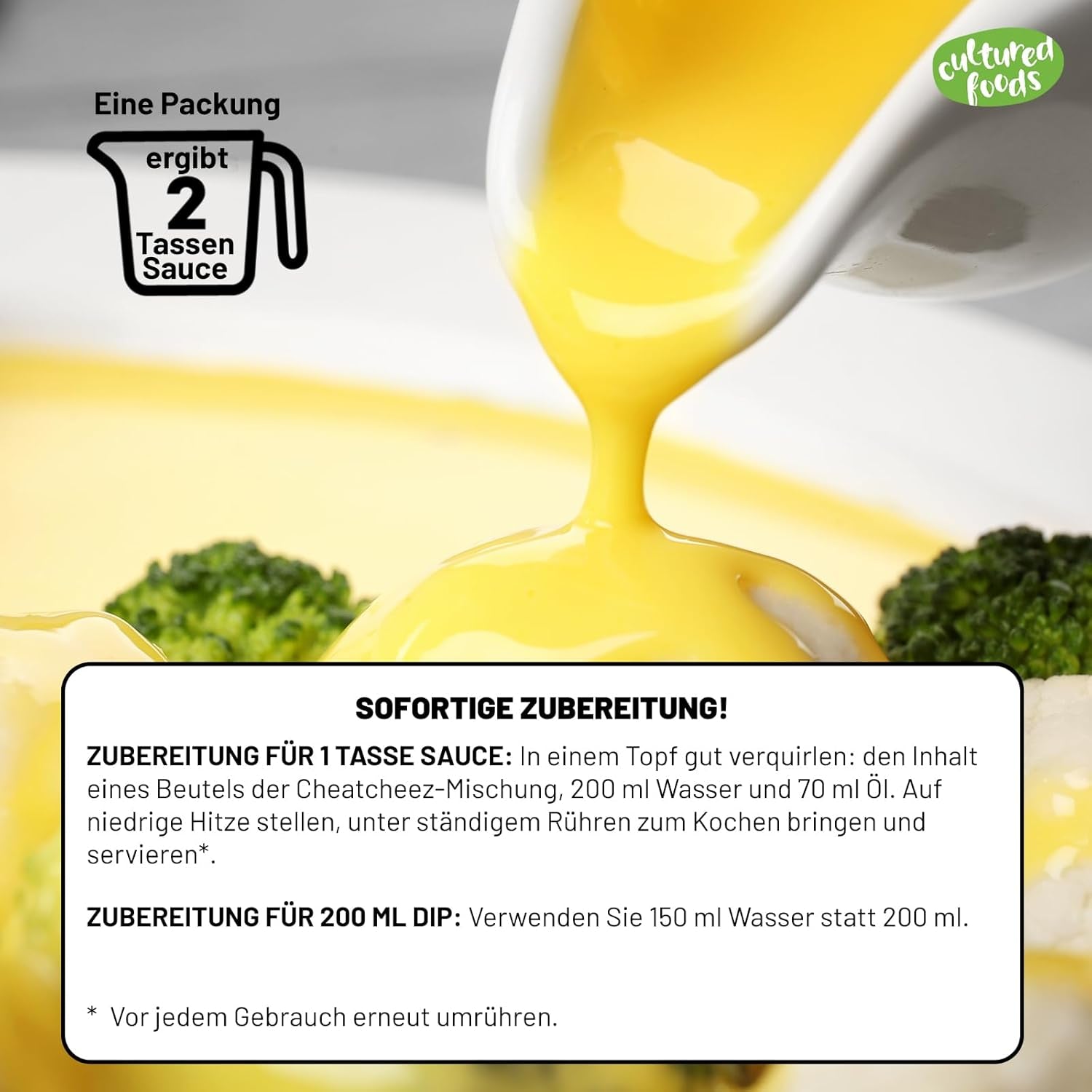 Kultivovaná jídla Veganer Käse Käseersatz Laktosefrei Glutenfrei 2-er Set Gouda Und Cheddar CHEATCHEEZ