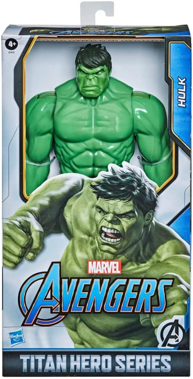 Hasbro E74755L2 Marvel Avengers Titan Hero Series Blast Gear Deluxe Hulk akční figurka 30cm velká hračka inspirovaná komiksy Marvel pro děti 4+ akční figurky Naty Shop