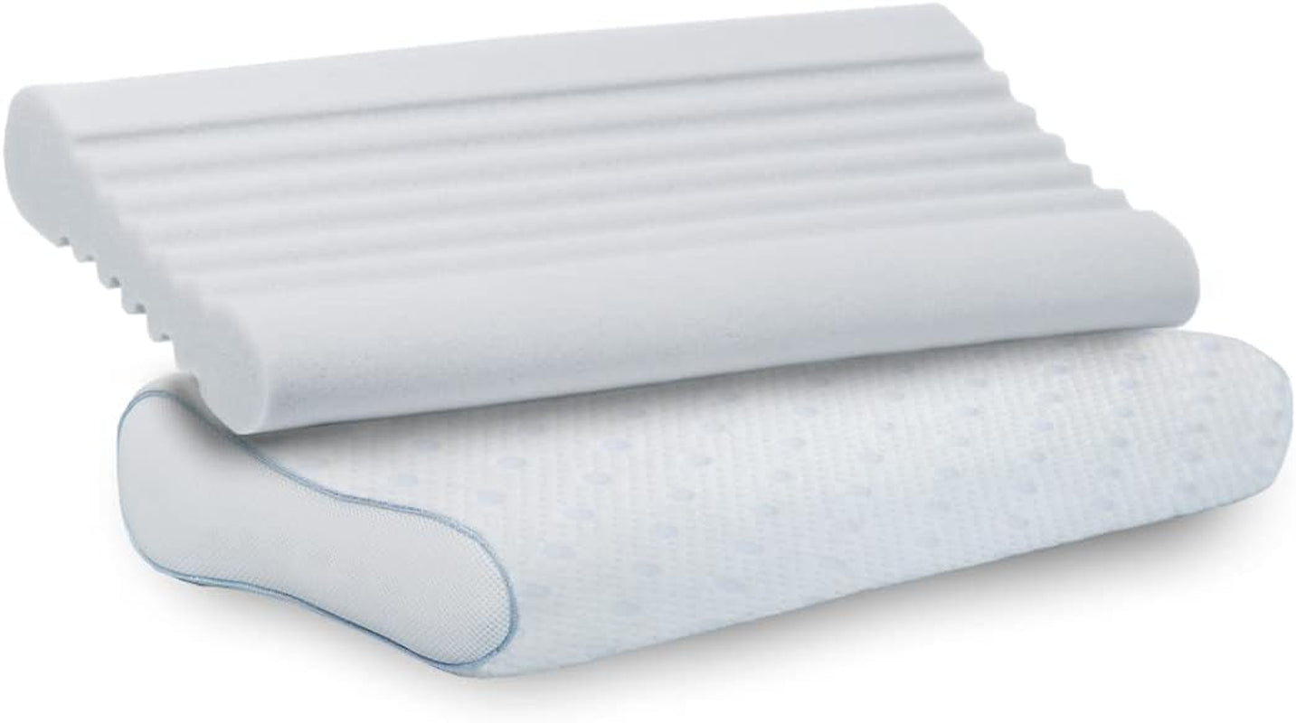 PARADIES Pernă pentru gât 40X80 Cm - Revita Ergonomic - IGR Certified, Pernă ergonomică pentru susținerea gâtului Înălțime: 10 Cm Perne ortopedice cervicale Naty Shop Revita Ergonomic