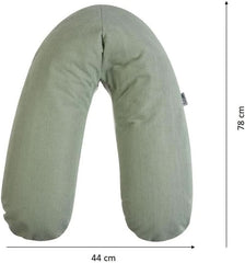 Těhotenský polštář - Kojící polštář - Multifunkční polštář 2 v 1 - Snímatelný potah 78 X 44 cm Příslušenství Jídlo a kojení Bebe Naty Shop