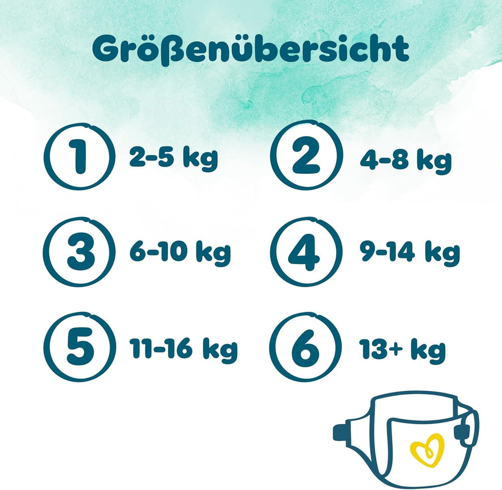 Plenky Pampers Harmony velikost 6, 144 plen, 13kg+, Jemná ochrana pokožky se 100% ochranou Pampers