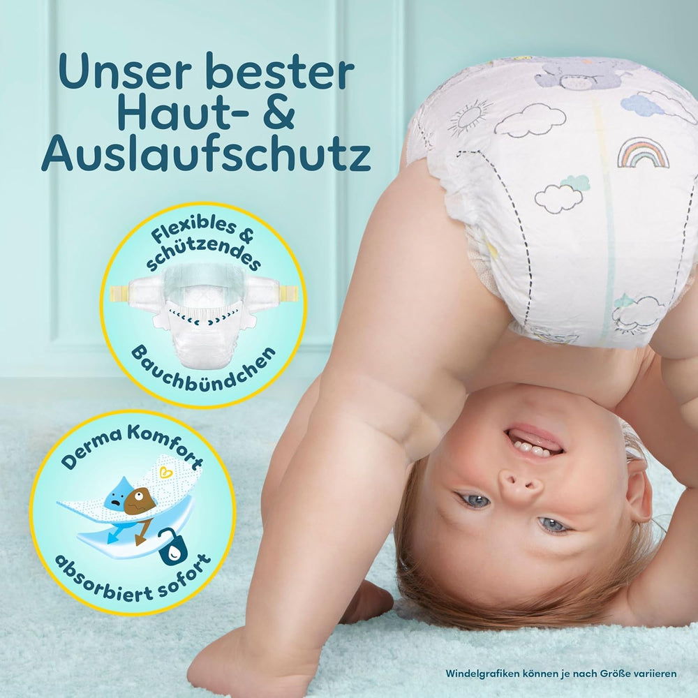 Pampers Premium Protection, velikost 6, 144 plen, 13kg-18kg, naše #1 ochrana kůže a protečení