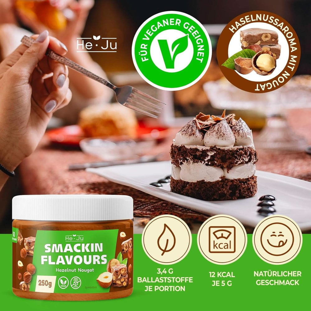 He-Ju Prášek s příchutí perníku lískových oříšků, 250 gramů Naty Shop Flavors