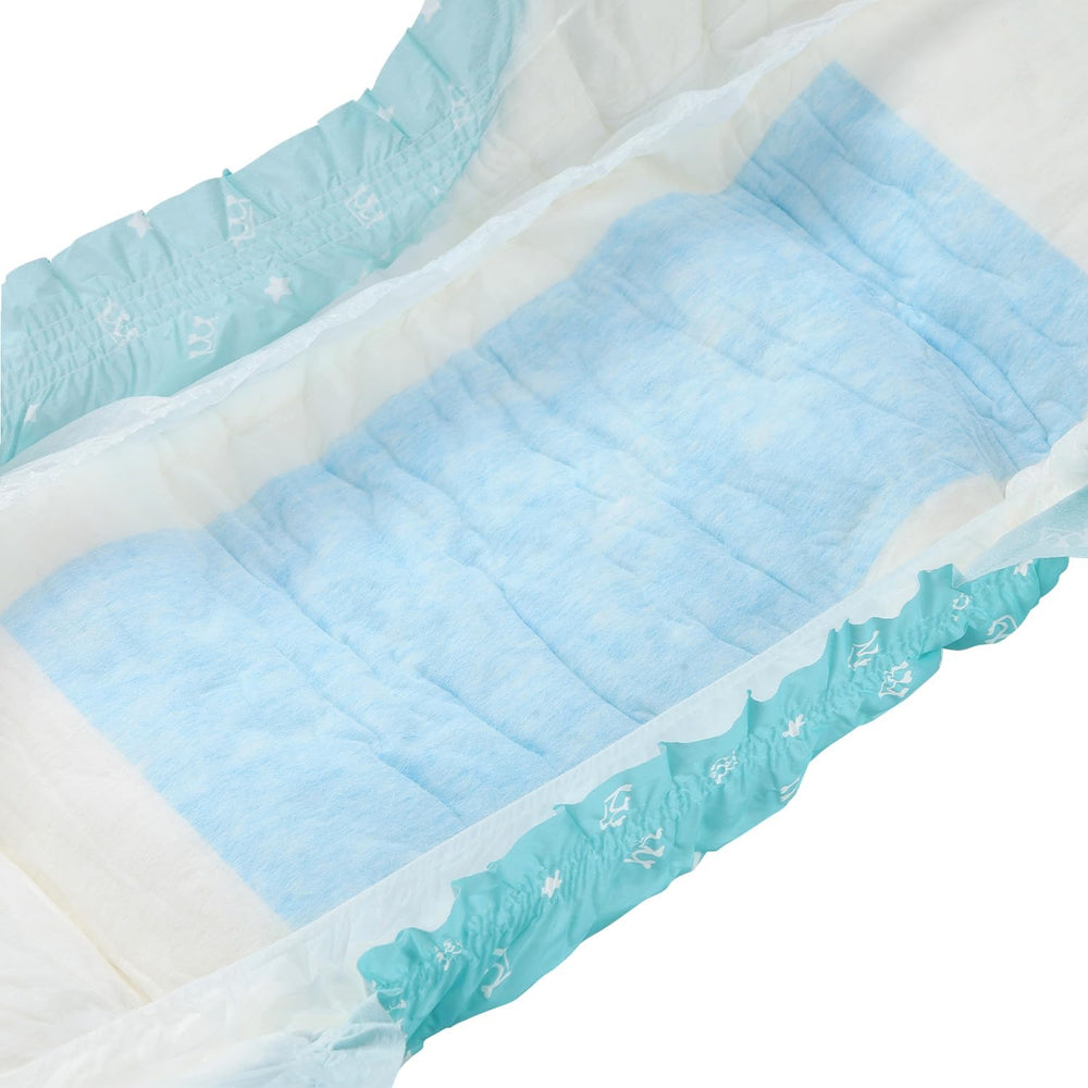 CutiePlusU Plenky pro dospělé 2 balení Jednorázové inkontinenční kalhotky s klopami pro ženy a muže Maximální savost přes noc - Malý princ (střední 71-96 cm)