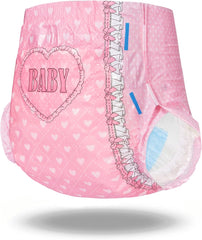Pleny s potiskem pro dospělé 5500-5800 ml 2 balení - Blushing Baby (M)