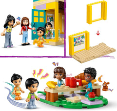 LEGO Friends Hrací sada pro mateřskou školu v městečku Heartlake pro dívky a chlapce 4 roky stará kreativní hra na role se 2 figurkami a 4 mikrofigurkami Hračka pro sociální rozvoj 42636 Stavebnice Besuche den LEGO-Store