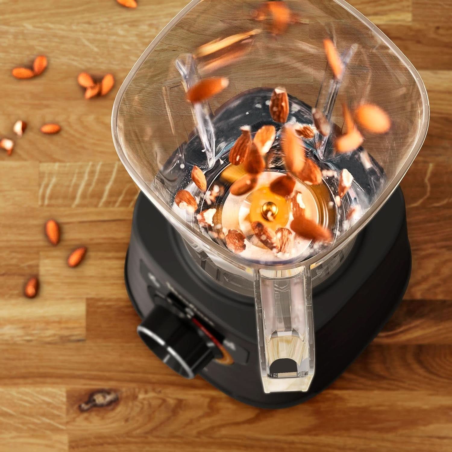 Perfect Mix+ LM88A8 Standmixer, 1200 W, Schnelle Ergebnisse, 1,5 L Fassungsvermögen, 3 Programme: Smoothie-Mixer, Eiszerkleinerer, Autoclean, Tritan-Krug, Inklusive Paddel, Schwarz Mama si Copilul Naty Shop