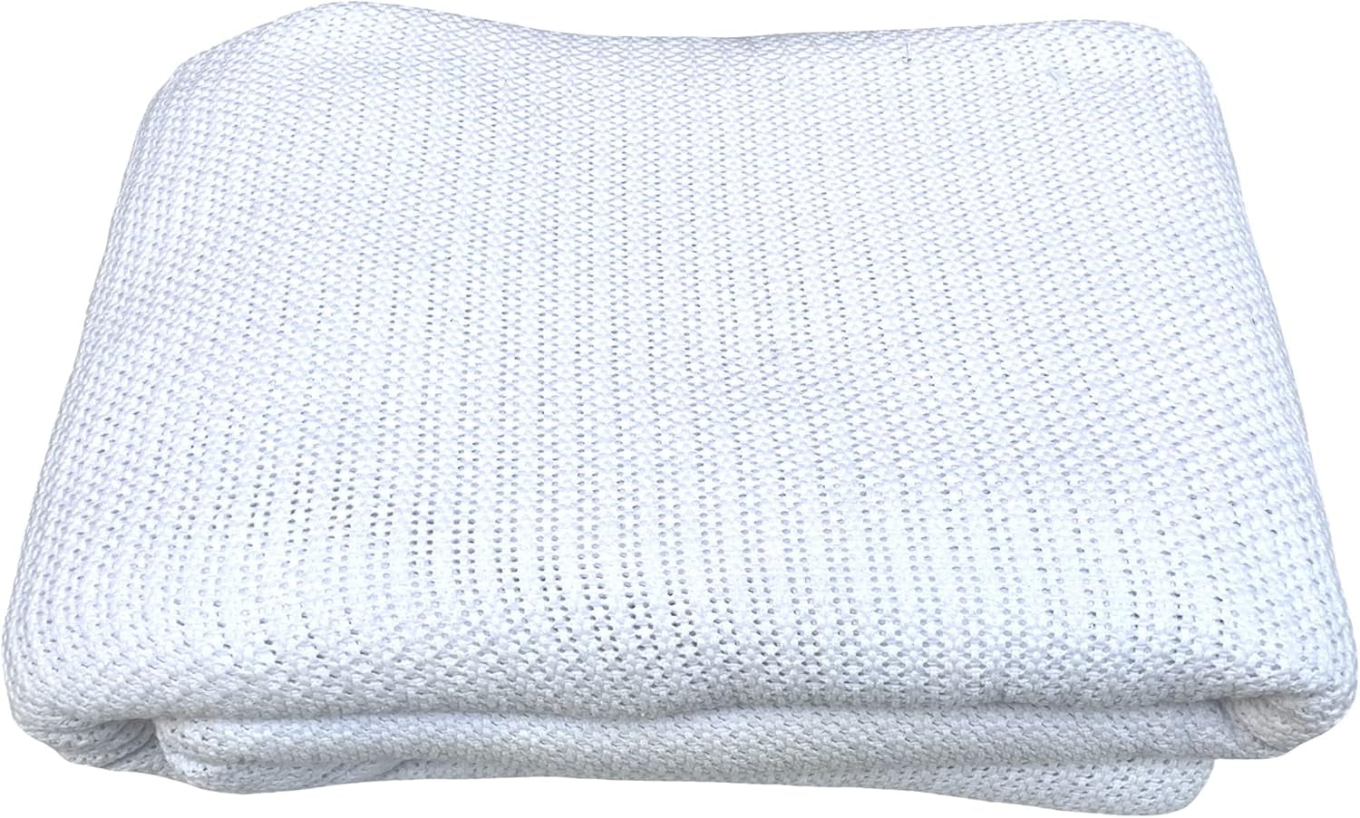 Family Bedding Pătură celulară roz pentru pat dublu, bumbac, cuvertură de pat mare, reversibilă, ușoară, termică, moale, pătură celulară tradițională, 230 X 230 cm Plapumi si pilote Naty Shop Alb Pat single (180X230Cm)