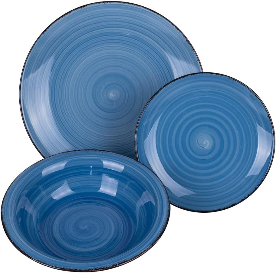 VDE  1996 Baita Acqua Ocean 5907301 Tafelservice aus Steingut, 18-teilig