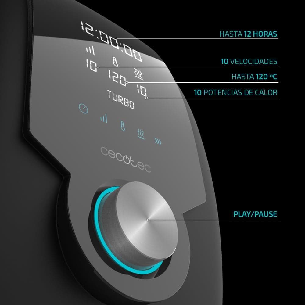 Cecotec Mambo 6090 Multifunktions-Küchenmaschine, 1700 W, 23 Funktionen, Krug Mit Fassungsvermögen 3,3 L, 3 Teller Gleichzeit, 10 Geschwindigkeitsstufen, Timer Kitchen Robots and Mixers Naty Shop