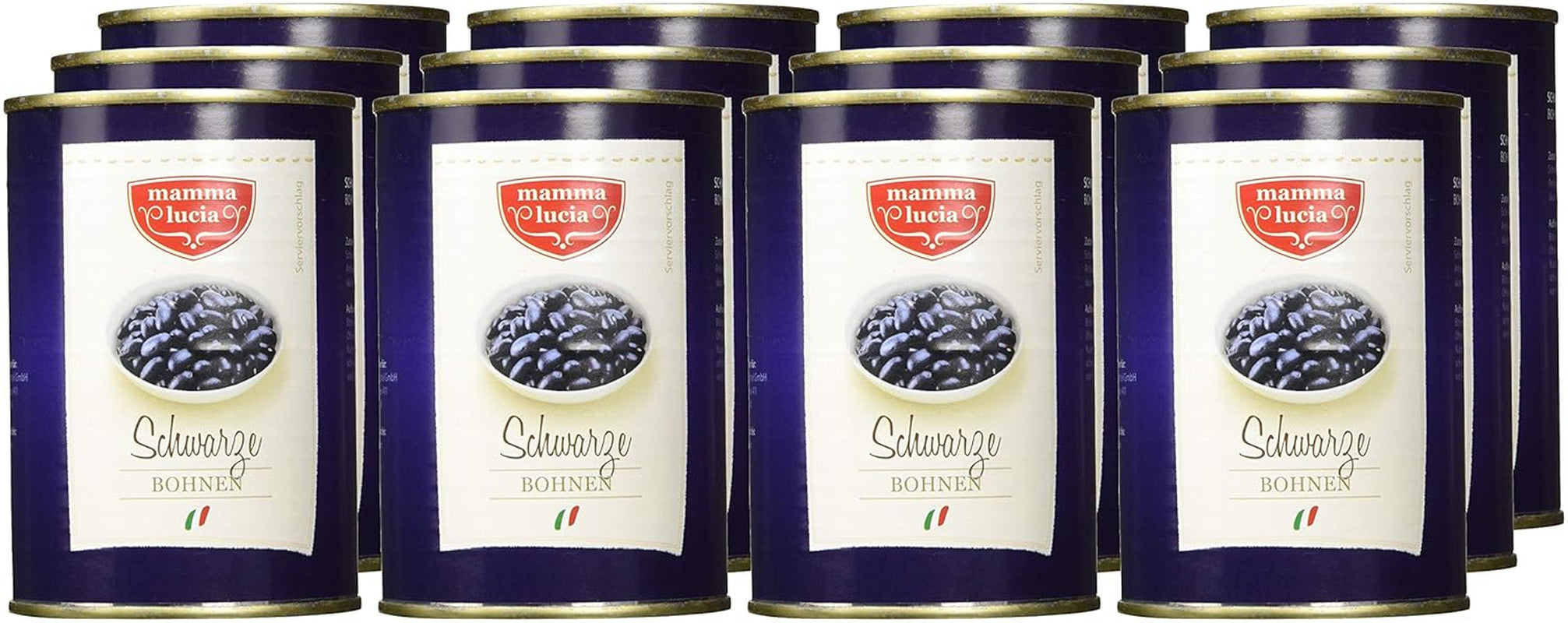 Černé fazole, balení 12 ks (12 x 425 ml)