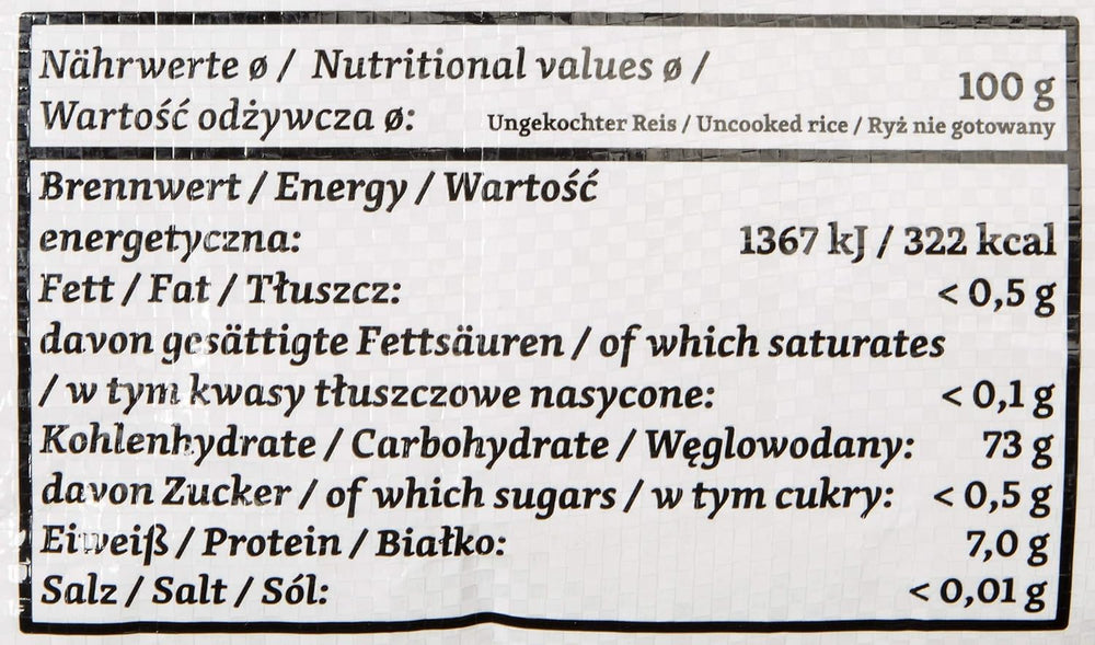 RICEFIELD vonná rýže dlouhozrnná, 1 balení (1 x 18 kg)