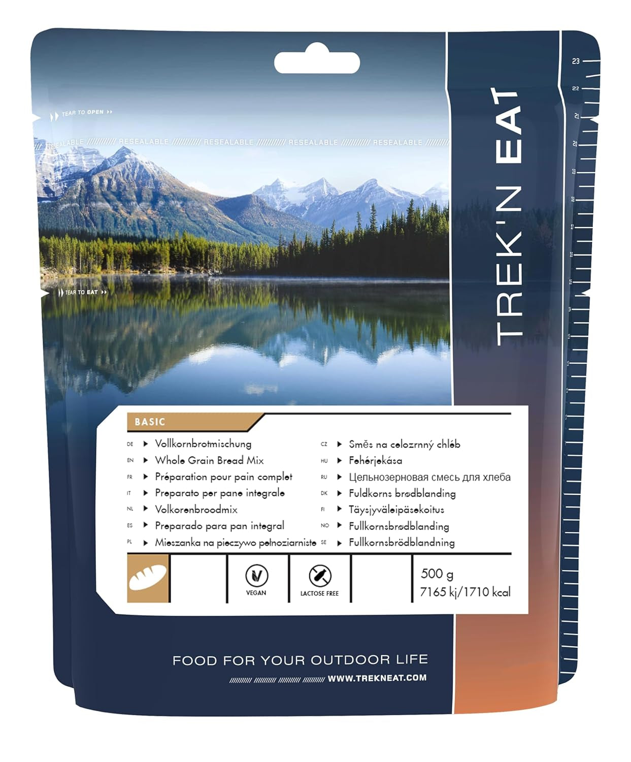 TREK'N EAT Vollkornbrotmischung Směs na pečení a vaření Naty Shop Výchozí název