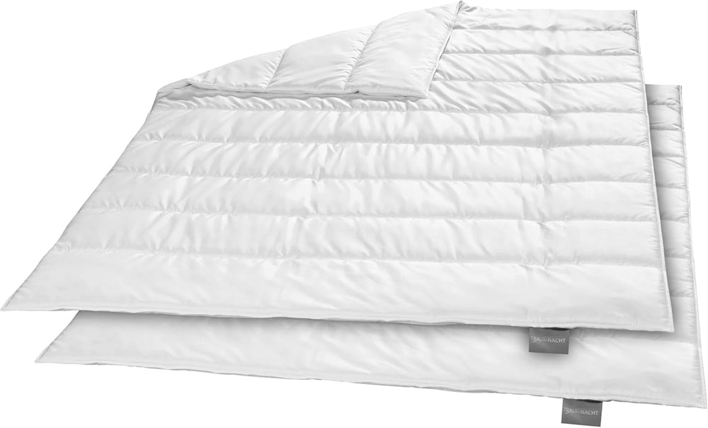 Set povlečení Traumnacht Green - All Seasons Deka 135X200 Cm + Polštář 80X80 Cm, Odolný S potahem z mikrovlákna, Vyrobeno podle Německé normy kvality Peřiny a přikrývky Sada zimní deky Naty Shop (Sada 2 ks) 135 X 200