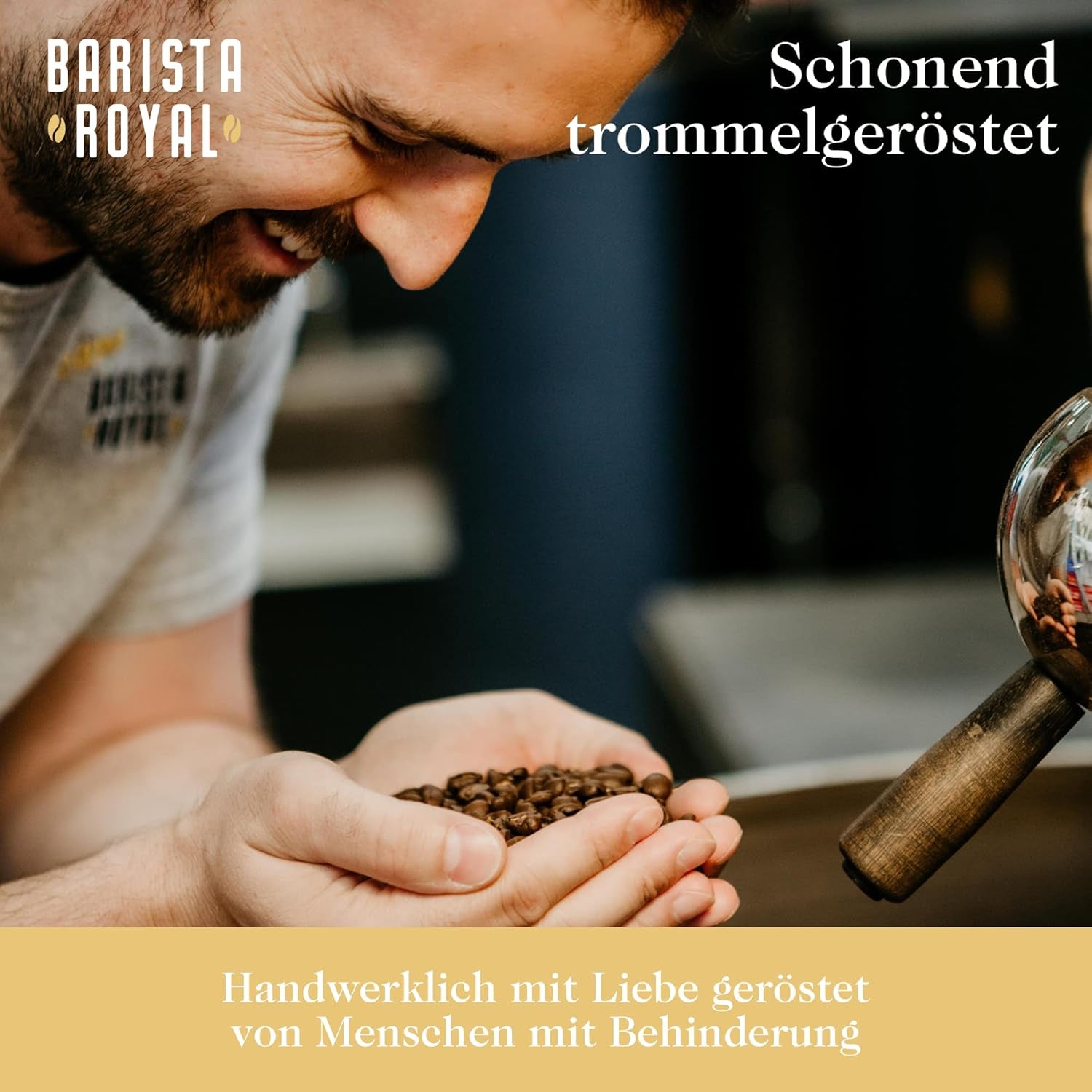 BARISTA ROYAL Bio Kaffeebohnen 1kg "Seleccion Especial" | Frische Kaffeebohnen direkt gehandelt | 70% Arabica, 30% Robusta Kaffee ganze Bohnen | Ideal für Vollautomat und Filtermaschine
