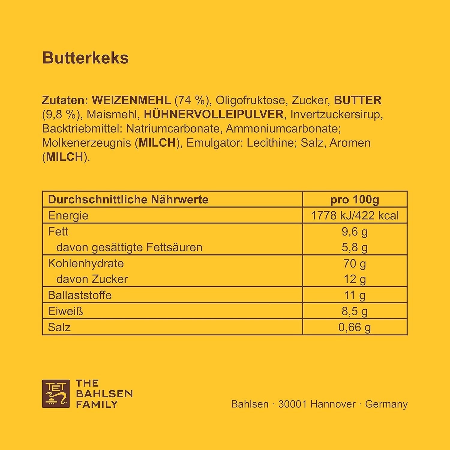 Biscuite cu unt - 30% zahăr, 150 g, biscuiți cu unt cu conținut redus de zahăr, biscuiți crocanți autentici cu 52 de dinți (1 x 150 g) (pachet de 4)