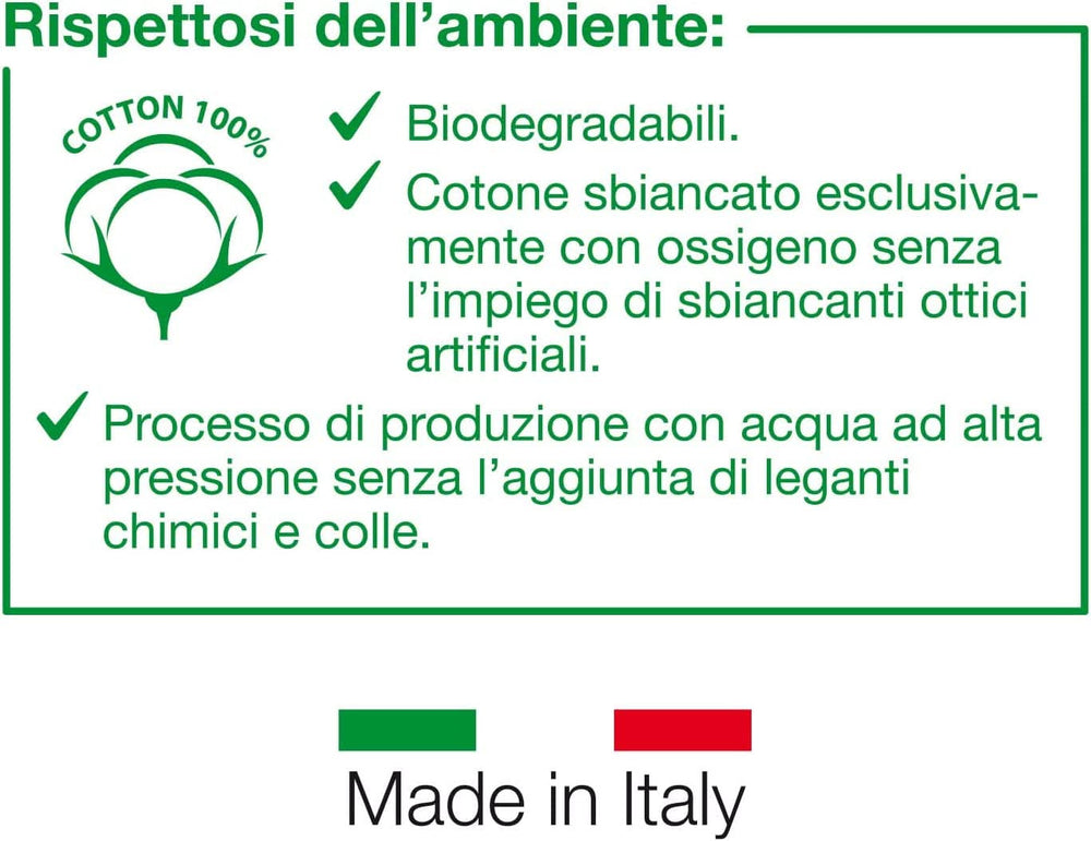 Hygienické vložky GOLD BABY, Balení 15 ks, Dětské, 100% hydrofilní bavlna, 40 x 80 cm, Hypoalergenní a biologicky odbouratelné, Dermatologicky testováno, Made in Italy Dětské vlhčené ubrousky Naty Shop