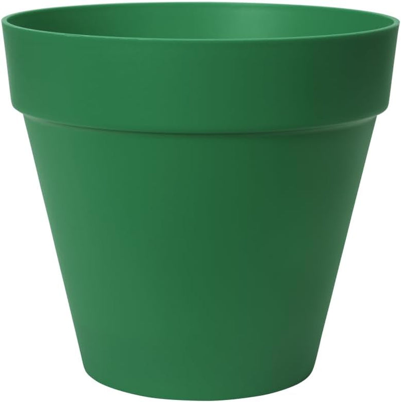 elho Loft Urban Round 30 - Ghiveci de flori pentru exterior - Plastic 100% reciclat - Ø 28,5 x H 26,0 cm - Roșu/Roșu teatru