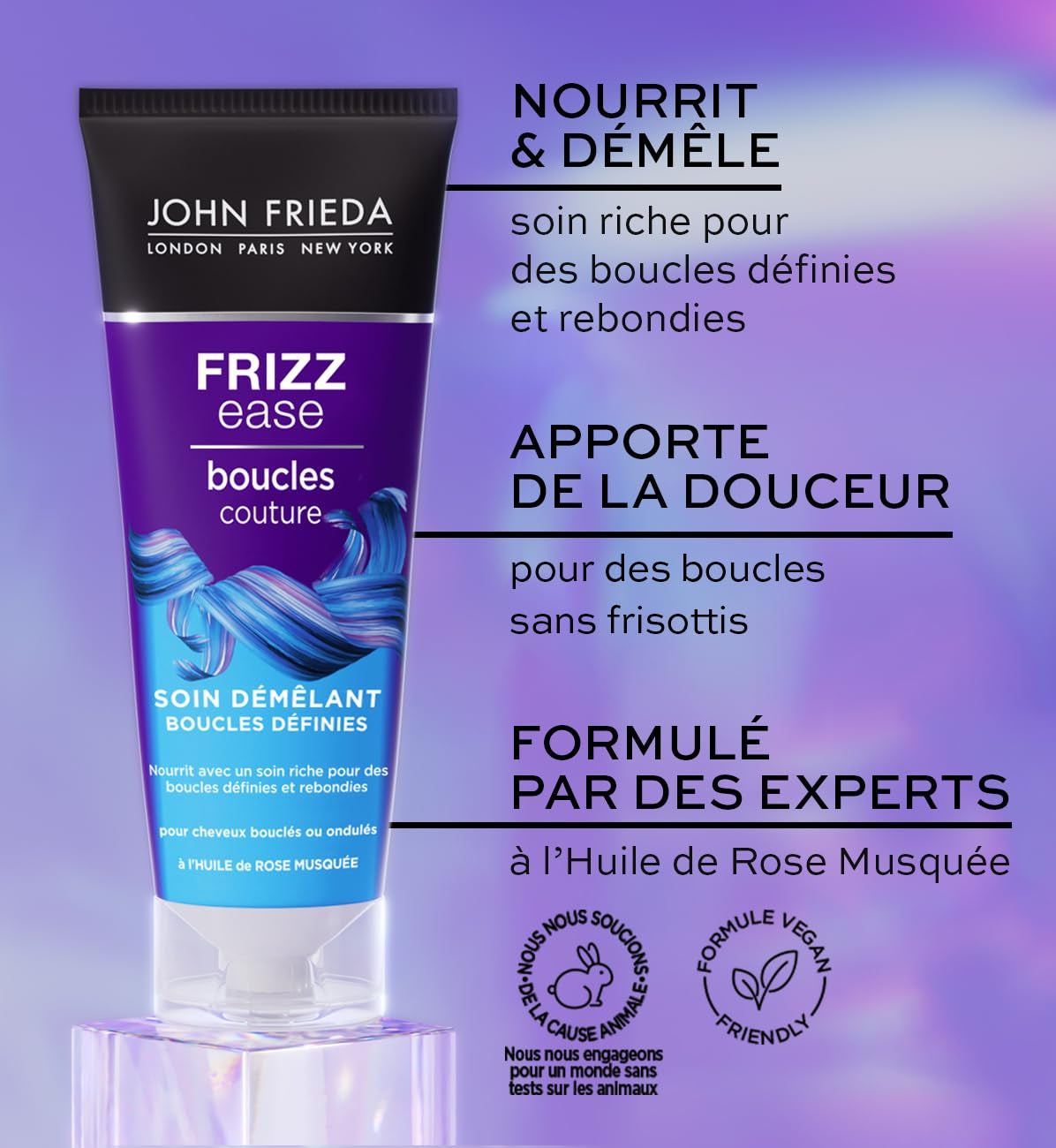 John Frieda Frizz Ease balsam de păr pentru descurcarea părului, 250 ml Produse pentru descurcarea părului Naty Shop
