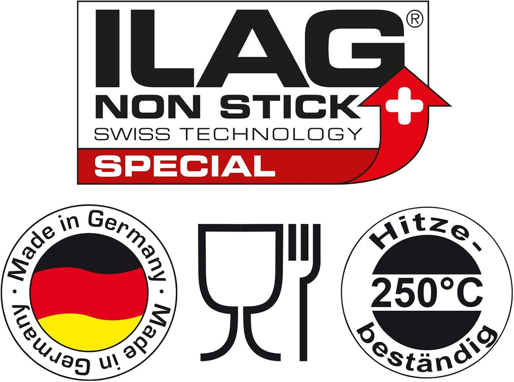 Chg 9942-04 Bratenform Mit Deckel, Antihaftbeschichte, Antracit-Metallic, 37 X 20 X 7 Cm Formy a plechy na pečení Naty Shop