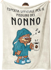 Masuecoin dárek pro dědečka, dárek pro dědečka k narozeninám, nápady na dárky pro dědečka, flanelové deky 50 x 60 palců, dárek pro dědečka, dárek pro dědečka k Vánocům. Postele a deky musaecoin Výchozí název