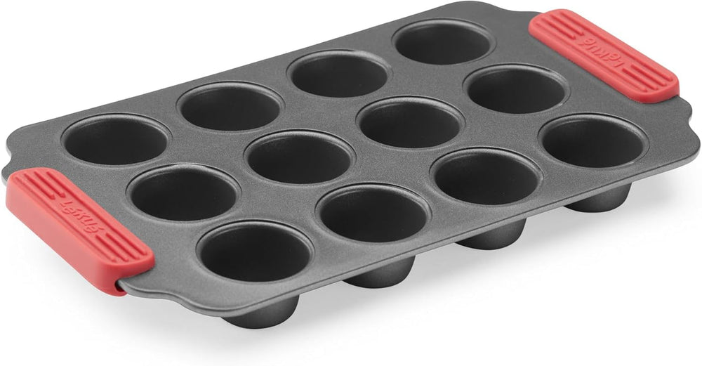 Lékué Muffin-Backform, Antihaftbeschichte, Metall, 6 Mulden forem a pečicích plechů Naty Shop Mini Muffins