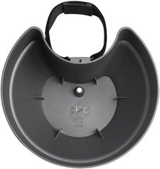 Ghiveci elho Vibia Campana pentru țevi de scurgere, 40 cm, pentru grădină verticală, 100% plastic reciclat, Ø 21,6 x H 16,3 cm, negru/antracit