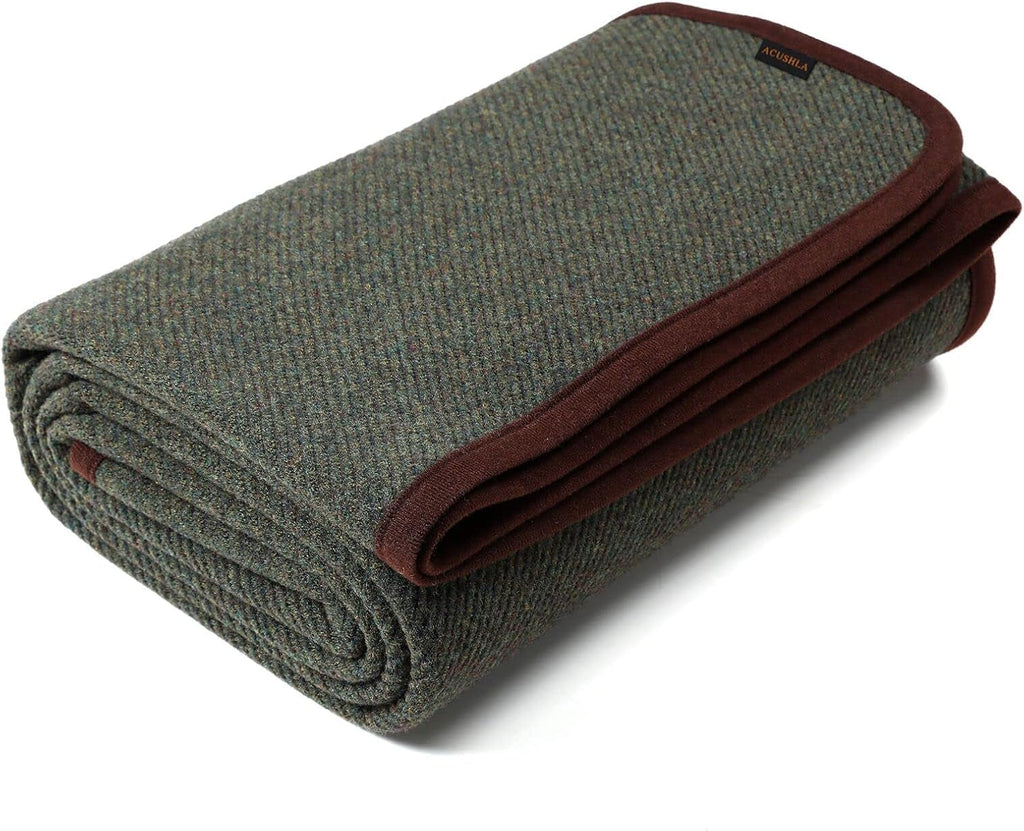 ACUSHLA 200.7X160 Cm, 1.7 Kg, pătură, pătură de lână, pătură caldă de călătorie, pătură tricotată, decorativă, pături pentru canapea, scaun, canapea, pat, living, camping, potrivită pentru toate anotimpurile Ww203 Paturi si Cuverturi Besuche den ACUSHLA-Store Olive 160 X 200 Cm