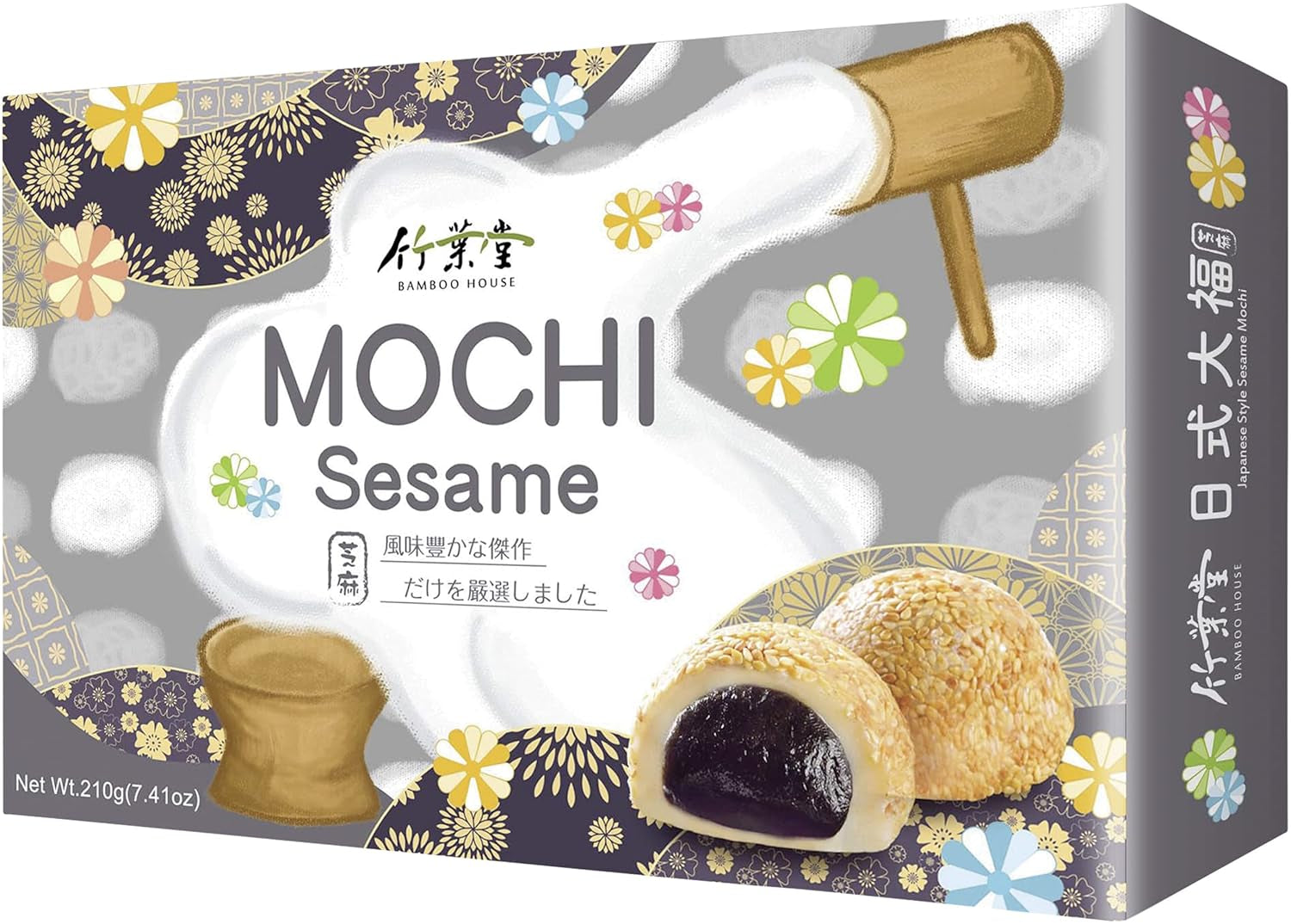 BAMBOO HOUSE Mochi, sezam, 210 g