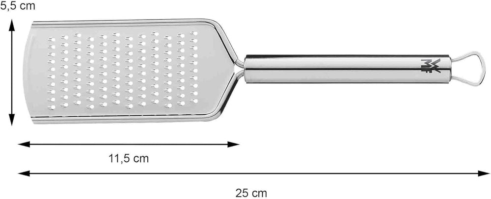 WMF Profi plus nerezové struhadlo na sýr 25 cm, jemná holicí plocha Peeler Naty Shop