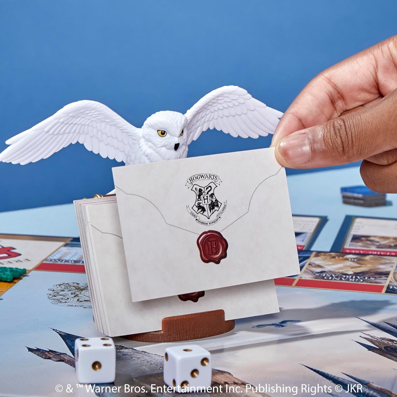 Stolní hra Monopoly Harry Potter Edition, rodinná hra pro 2 až 6 hráčů, věk 8+ – německá verze