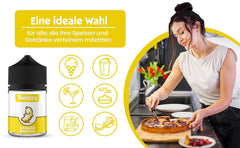 Příchuť jídla Twizzy Banana - 60 ml - Intenzivní chuť - Ideální na pečení Aromas Naty Shop
