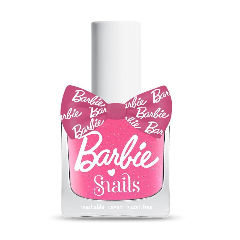 Snails 510459 Barbie Vibes Dětský lak na nehty, na vodní bázi, omyvatelný, bezpečný, veganský, 10,5 ml
