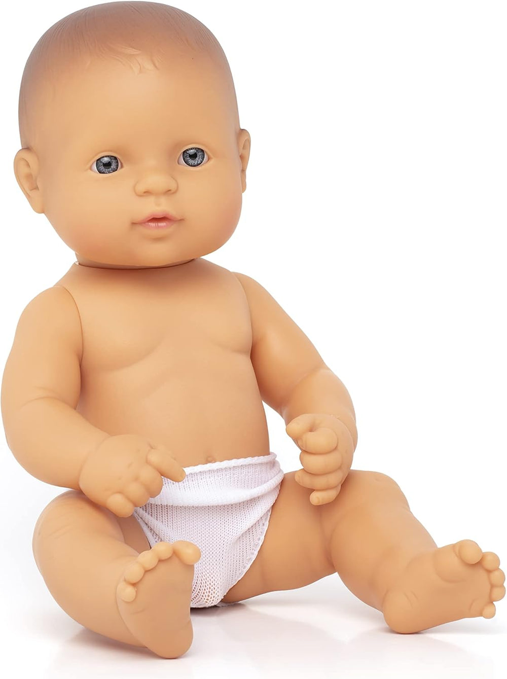 Miniland 31037 - Baby Südamericanischer Junge Tüte - ohne Unterwäsche, 32 cm
