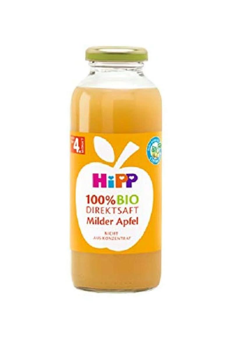 Hipp 100% bio šťávy, multifruit s mrkví, balení 6 ks (6 x 330 ml) Naty Shop 6 x 330 ml Jablka