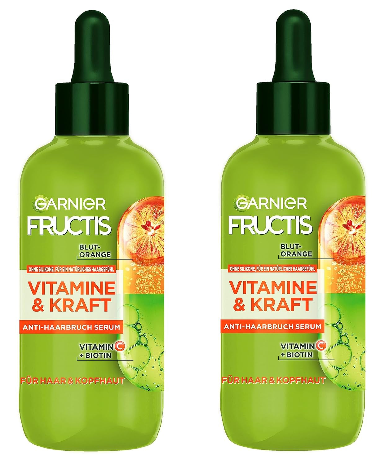 Garnier, Ser întăritor pentru păr subțire și scalp, eficient împotriva căderii părului, 2 x 125 ml Ingrijire par Garnier Default Title