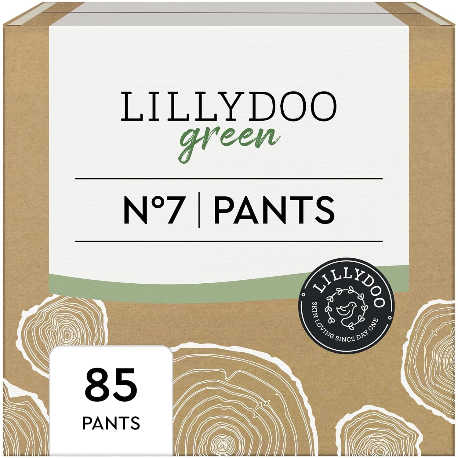 LILLYDOO Eco Pants Velikost 7 (17+ kg) Měsíční balení (85 kusů)