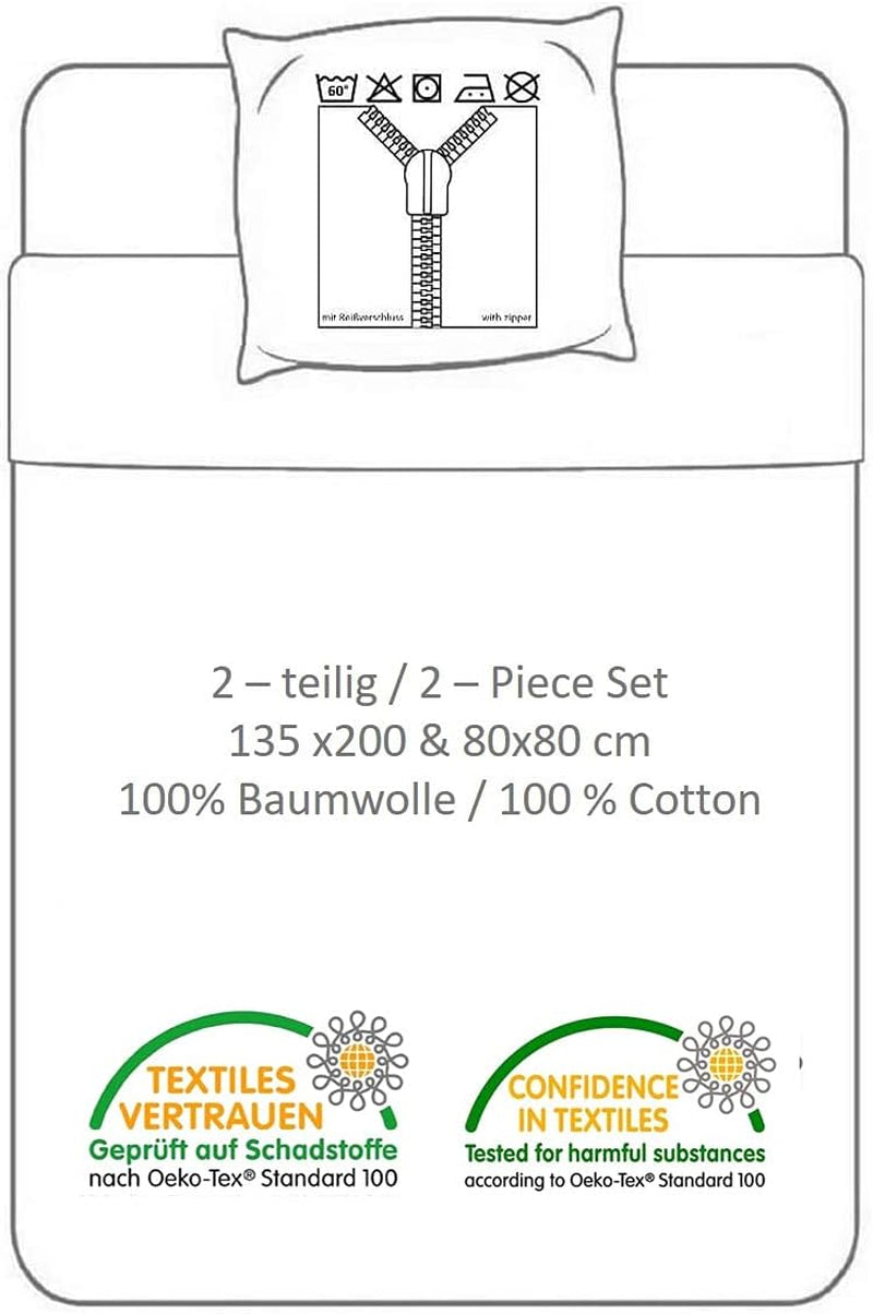 Povlečení pro děti, filmy a kreslené filmy, oboustranné, bavlněné Povlečení - dětské Naty Shop