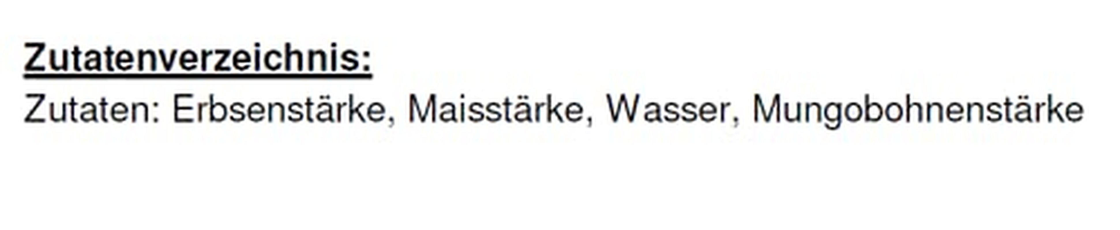 BONASIA skleněné nudle, dlouhé, balení 15 ks (15 x 100 g)