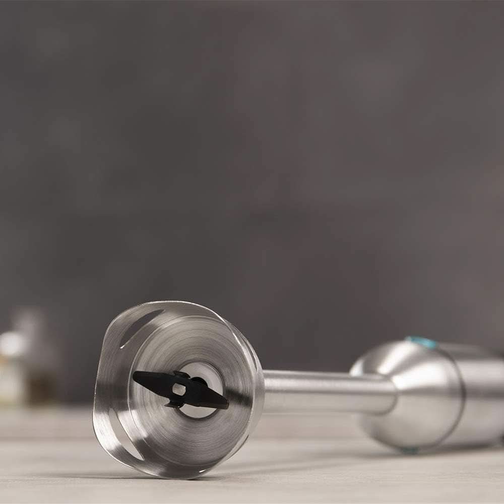 Cecotec Stabmixer Power Titanblack 1500 XL Perfectcream&Crush. 1500 W, Crossblades Technologie Mit 4-Klinge-Blättern Mit Schwarzer Titan-Beschichtung, Extralangem Fuß, Spritzschutz-Klingeneinsatz Mother and Child Naty Shop