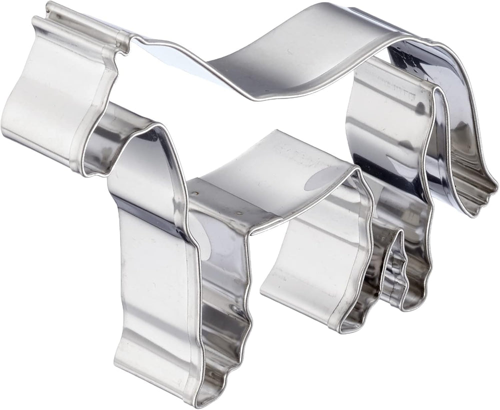 Formă de biscuiți Städter în formă de cal, oțel inoxidabil, argintiu, 10 x 10 x 3 cm, 1 unitate