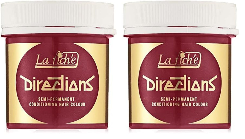 La Riché flamingo roz, roz, 100 ml (1 pachet) Vopsea pentru par Naty Shop Poppy roșu 88 Ml (pachet de 2)