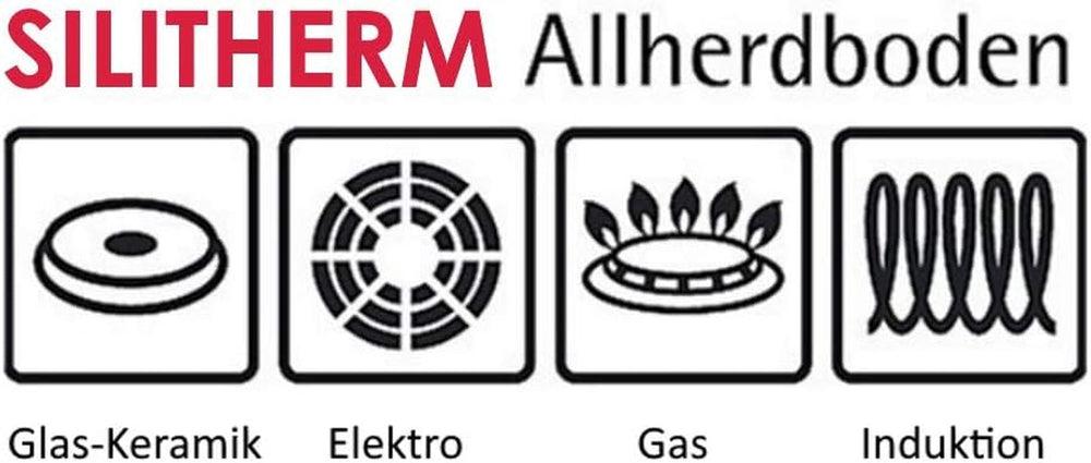 Indukční pánev Silit Calabria, nerezová rukojeť, hrnce a pánve Naty Shop odolné do trouby