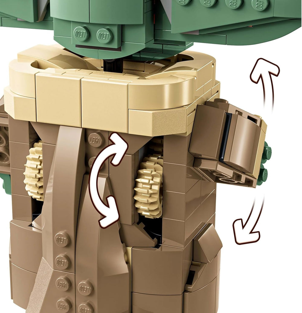 LEGO Star Wars 75403 Grogu ve své mandalorianské repulzorové kolébce - Sběratelská minifigurka - Model na sestavení, hraní a vystavení - Domácí dekorace - Dárek pro chlapce a dívky ve věku od 10 let Stavebnice Besuche den LEGO-Store