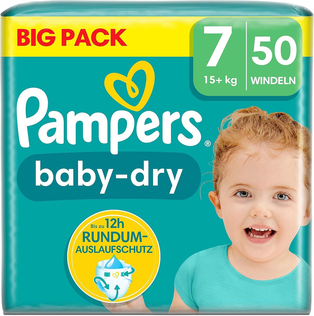 Plenky Pampers 81657566 Baby-Dry Pants, bílé