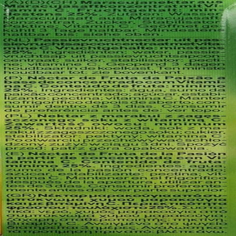 Rauch Šťastný den Maracuja | S velkým množstvím vitamínu C | Exotické kouzlo a intenzivní vůně | 6X 1 litr, Tetra Prisma Nealkoholické nápoje Naty Shop