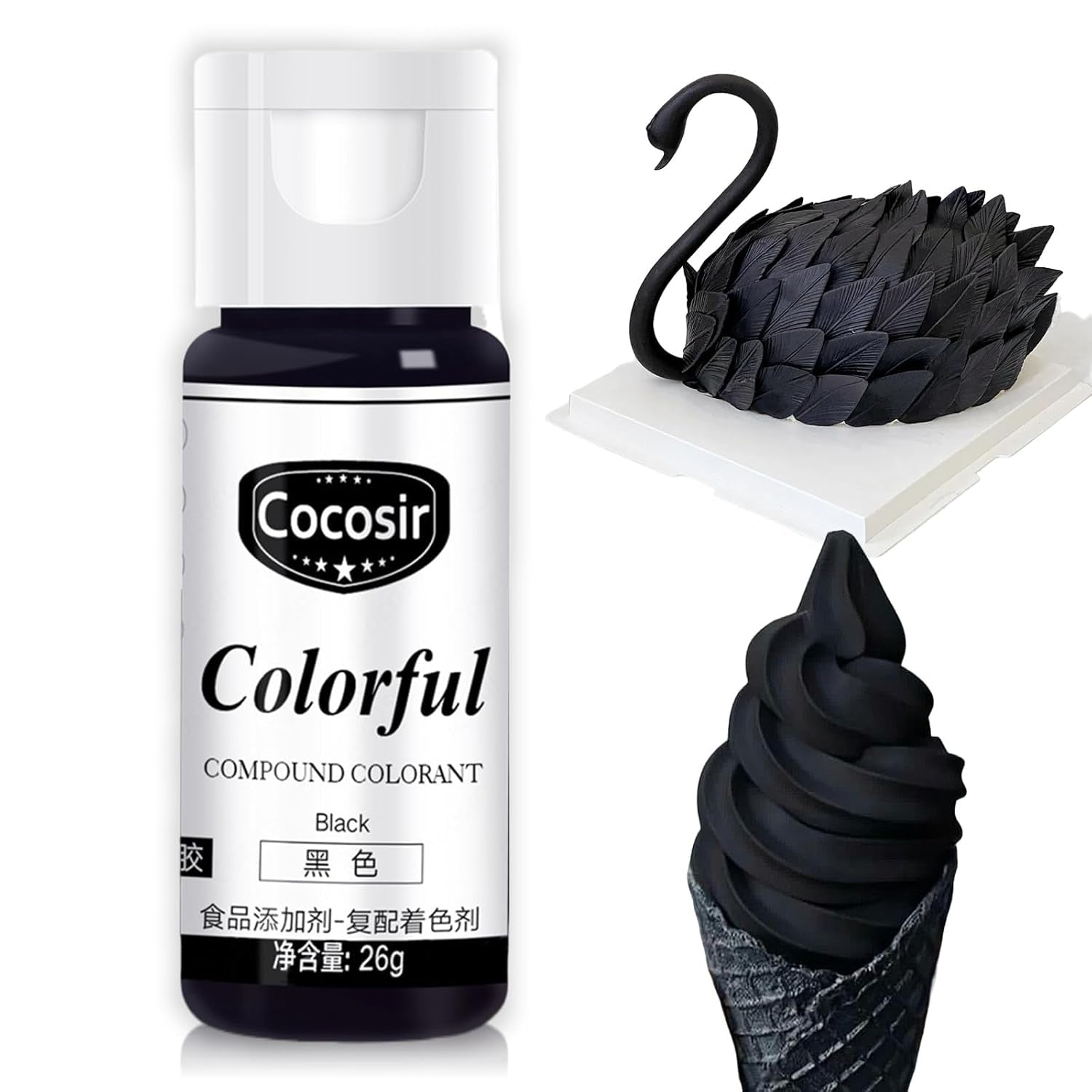 Colorant alimentar roșu, 26g, colorant alimentar concentrat, colorant alimentar pe bază de ulei, colorant alimentar concentrat fără zahăr, colorant alimentar lichid pentru copt - pentru unt de cacao, cremă de unt